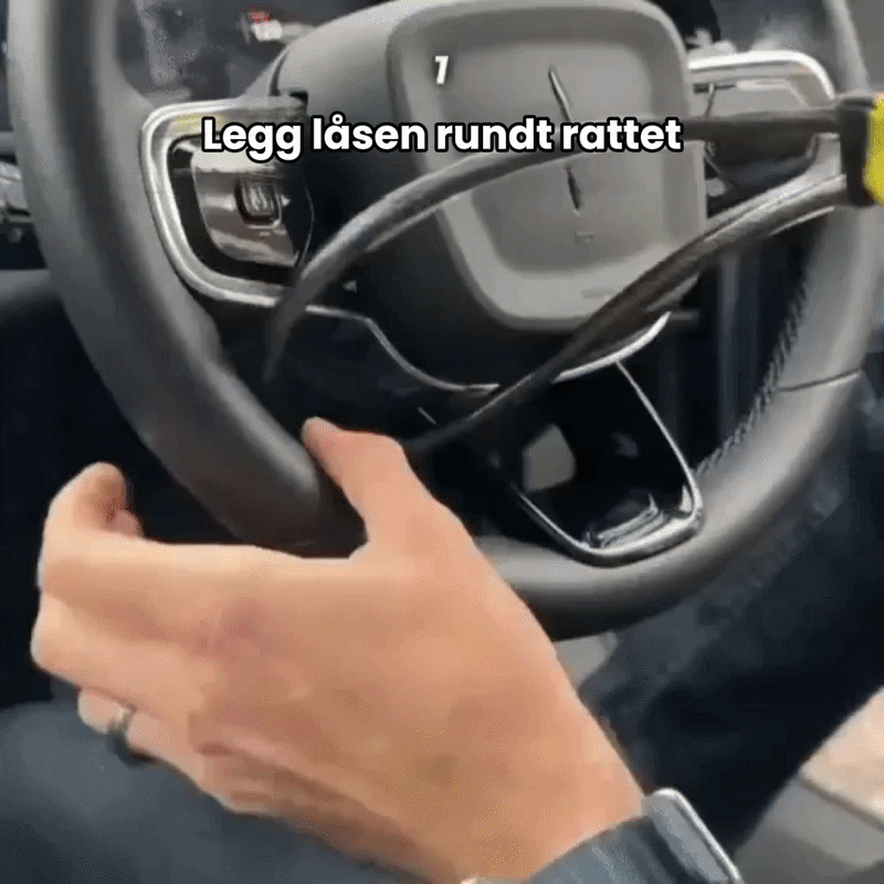 TitanSteer sikkerhetslås for bil