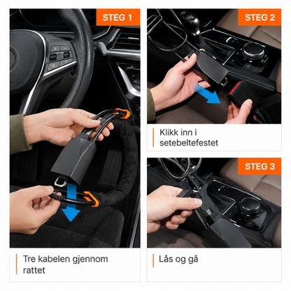 TitanSteer sikkerhetslås for bil